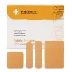 Picture of Assorted Fabric Sterile Plasters x100