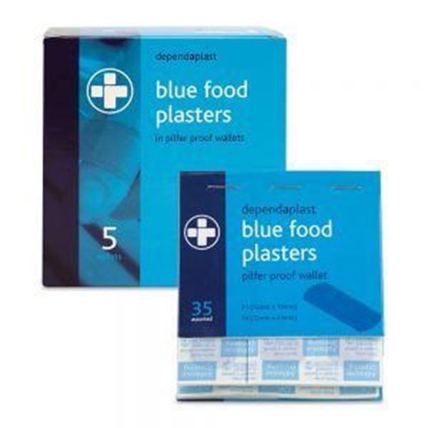 Picture of Depend Blue Pilferproof Plaste