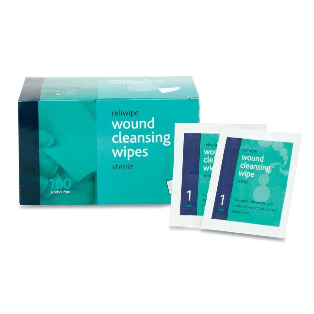 EuroPharma Reliance Medical Wound Cleansing Antiseptic Wipes x 1 pc