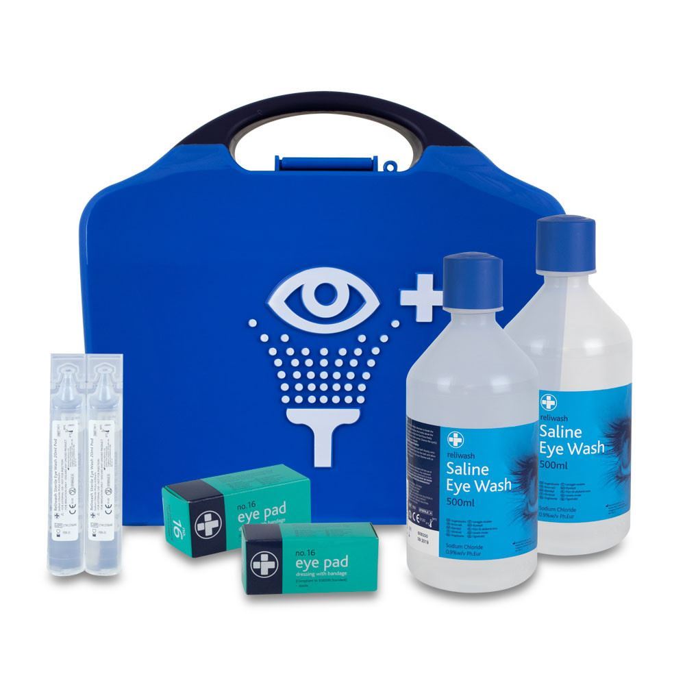 EuroPharma Reliance Medical Eye Wash Station First Aid And Consumables
