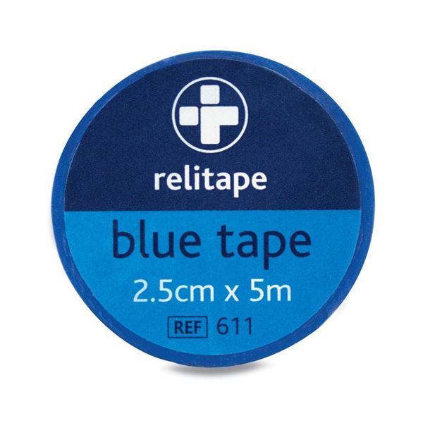 Picture of Washproof Blue Tape 2.5cm x 5m