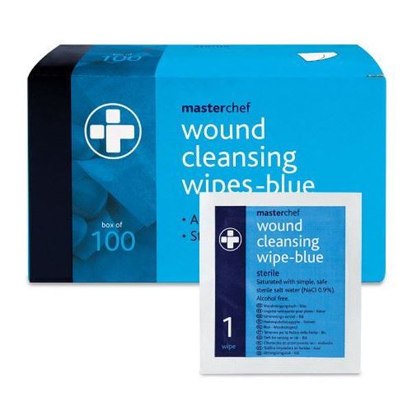 Picture of Blue Wound Cleansing Wipe x1