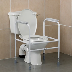 Picture of Toilet Frame Height Adjustable With Seat
