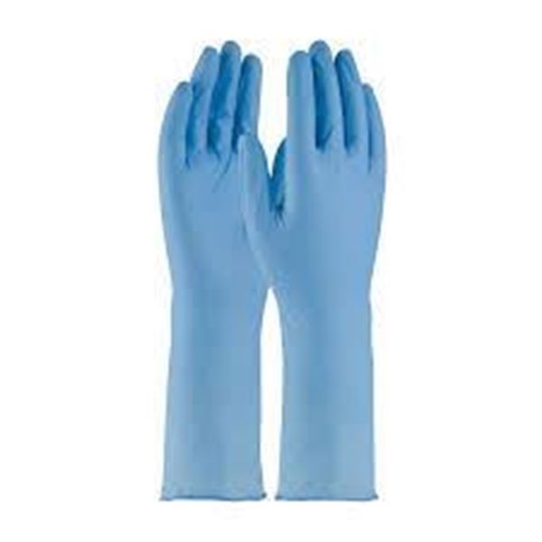 Picture of Nitrile Long Cuff Large X 100