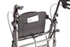 Picture of Folding rollator in painted aluminium – 4 wheels – With padded seat and basket – Atlante