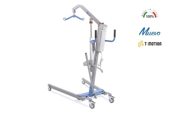 Picture of Electric painted steel lifter TiMOTION Muevo – Small footprint model – Lever leg opening – Max capacity 150 kg