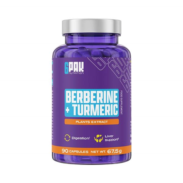 Picture of 6PAK Berberine + Turmeric 90cap