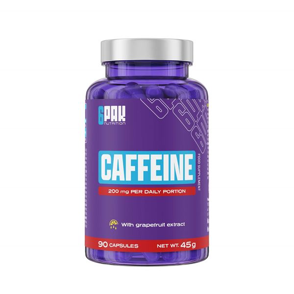 Picture of 6PAK Caffeine 90cap
