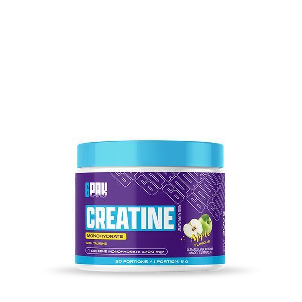 Picture of 6PAK Creatine Monohydrate 300g Jar Apple