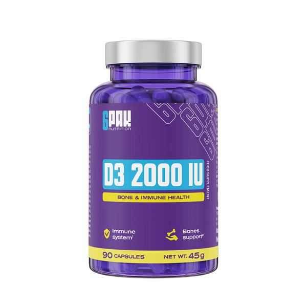 Picture of 6PAK D3 2000 IU 90cap