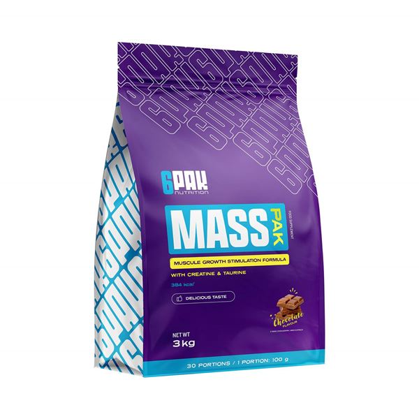 Picture of 6PAK Mass Pak 3000g Chocolate