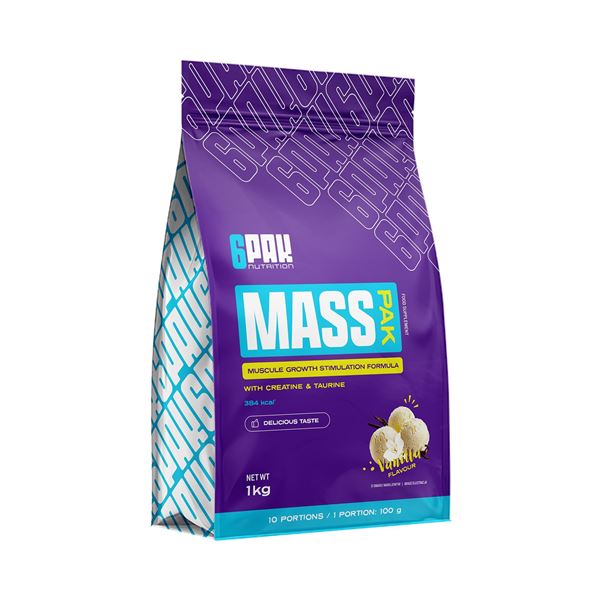 Picture of 6PAK Mass Pak 1000g Vanilla