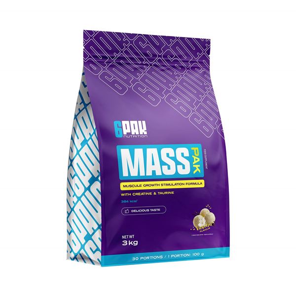 Picture of 6PAK Mass Pak 3000g Vanilla