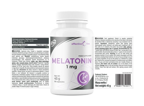 Picture of 6PAK Melatonin 90cap